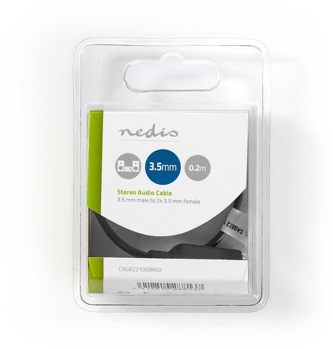 Product image not available for Nedis Mini Jack splitter - 0,2 metrar