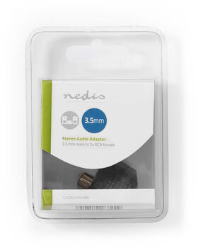 Nedis RCA-Minijack millistykki