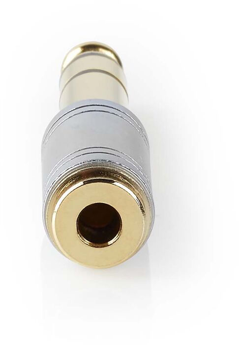 Stereo Audio gull millistykki 6,35 mm Male - 3,5 mm Female