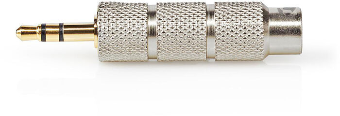 Stereo Audio gull millistykki 3,5 mm Male - 6,35 mm Female