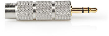 Stereo Audio gull millistykki 3,5 mm Male - 6,35 mm Female