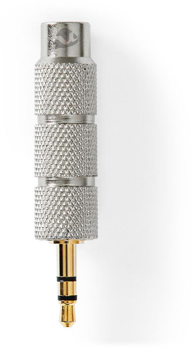 Stereo Audio gull millistykki 3,5 mm Male - 6,35 mm Female