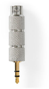 Stereo Audio gull millistykki 3,5 mm Male - 6,35 mm Female