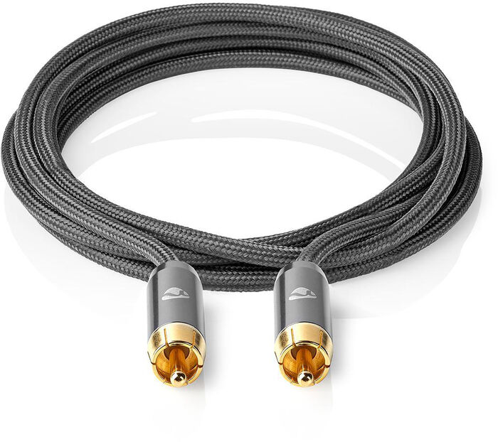 Nedis RCA í RCA snúra f. bassabox - 3 metrar