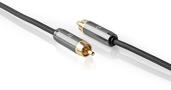 Nedis RCA í RCA snúra f. bassabox - 3 metrar
