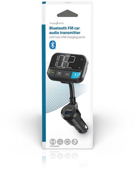 Nedis FM sendir fyrir bíl - Svartur