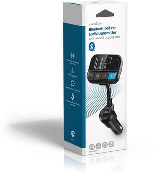 Nedis FM sendir fyrir bíl - Svartur