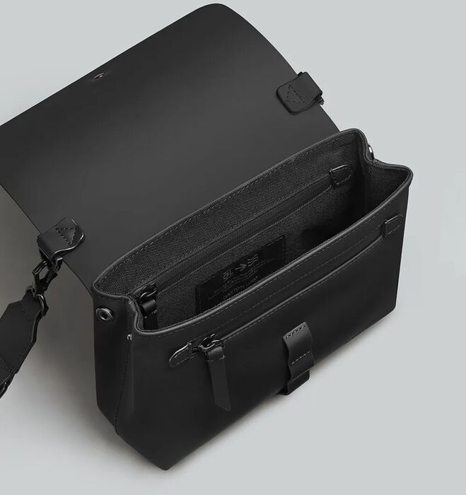 Gaston Luga Spläsh Crossbody hliðartaska - Svört