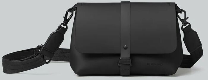 Gaston Luga Spläsh Crossbody hliðartaska - Svört