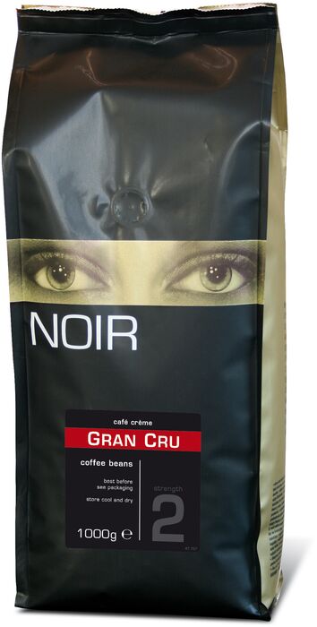 Noir Créme kaffibaunir