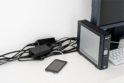 Bluelounge mini snúrubox - Svart