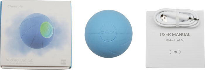 Cheerble Wicked Ball SE gæludýraleikfang - Blár