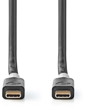 Nedis USB-C í USB-C snúra - 2 metrar