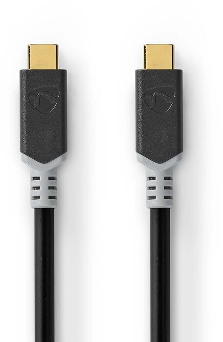 Nedis USB-C í USB-C snúra - 2 metrar