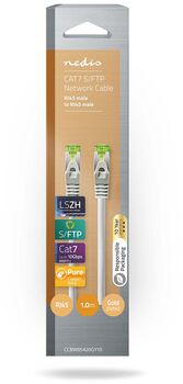 Nedis CAT7 netsnúra - 1 meter 