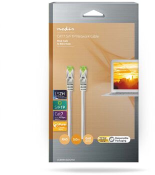 Nedis CAT7 netsnúra - 5 metrar 