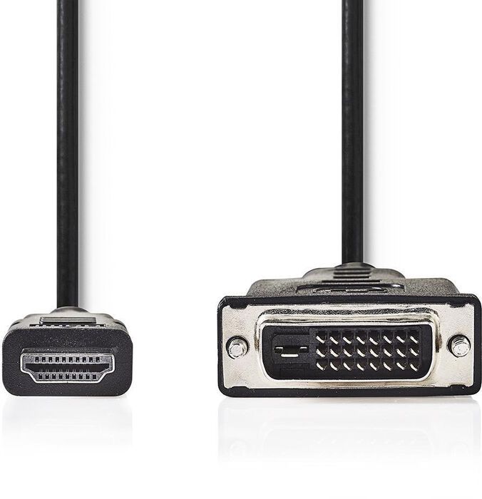 Nedis HDMI í DVI snúra - 2 metrar