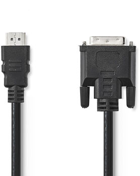 Nedis HDMI í DVI snúra - 2 metrar