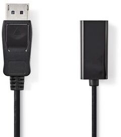 Nedis DisplayPort KK í HDMI KVK snúra - 0,2 metrar