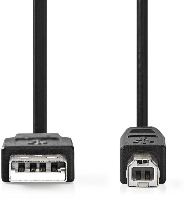 Nedis USB-A í USB-B snúra - 3 metrar