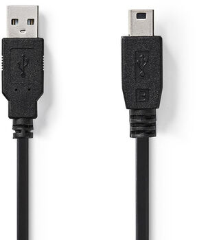 Nedis USB-A í Mini-B snúra - 2 metrar