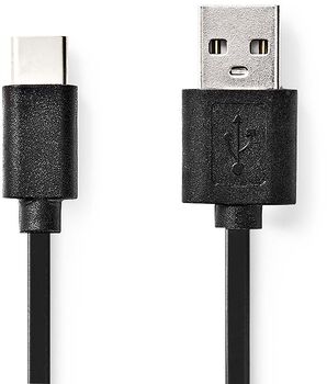 Nedis USB-A í USB-C 60W snúra - 1 metri