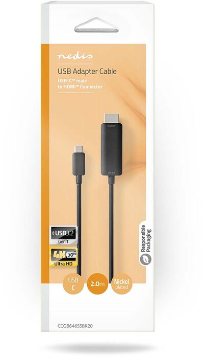 Nedis USB-C í HDMI breytistykki