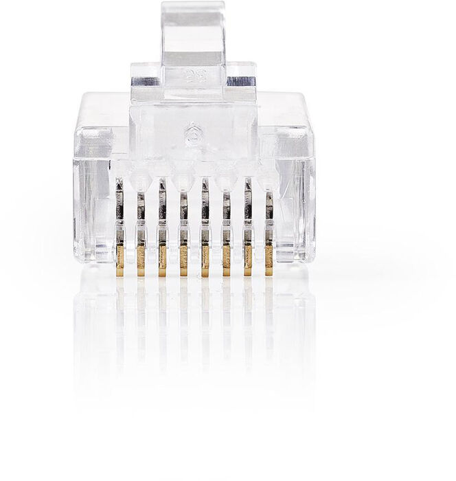 Nedis RJ45 netsnúruhausar - 10 í pakka