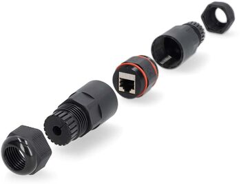 Nedis Ethernet samtengi m. vatns- og rykvörn