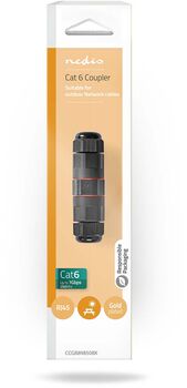 Nedis Ethernet samtengi m. vatns- og rykvörn