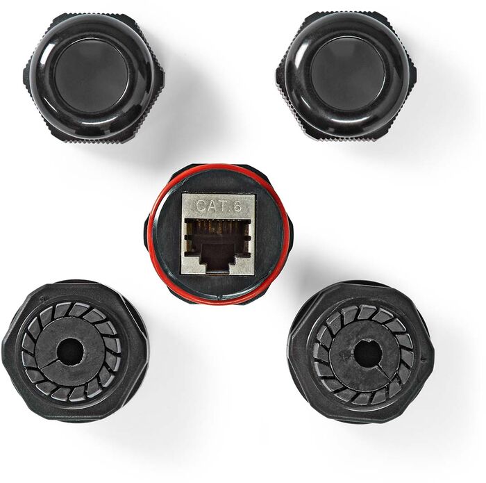 Nedis Ethernet samtengi m. vatns- og rykvörn