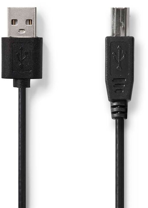Nedis USB-A í USB-B snúra - 2 metrar