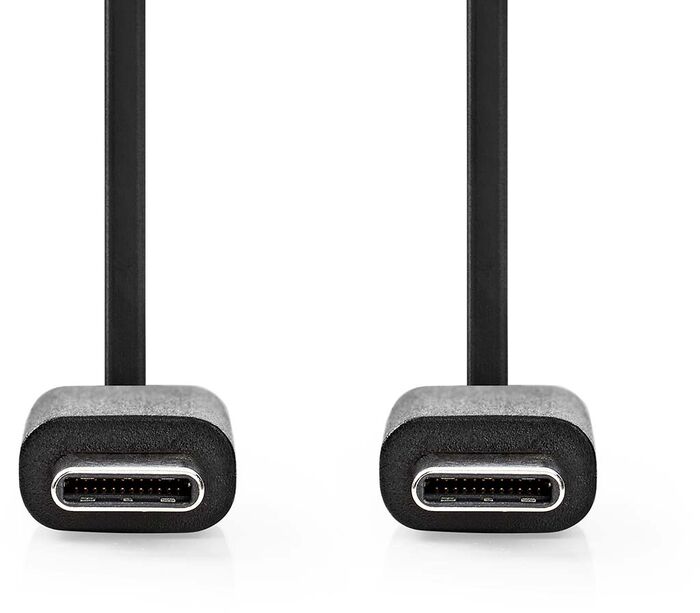 Nedis USB-C í USB-C 60W snúra - 1 metri