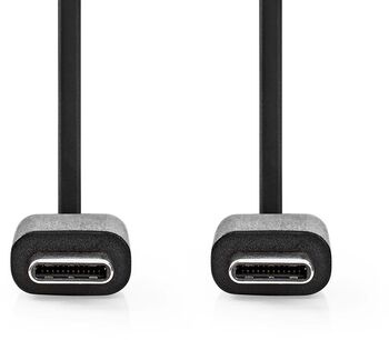 Nedis USB-C í USB-C 60W snúra - 1 metri