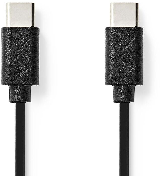 Nedis USB-C í USB-C 60W snúra - 1 metri