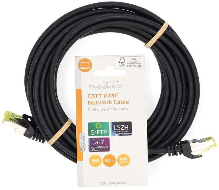 Nedis CAT7 netsnúra - 5 metrar
