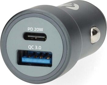 Nedis bílahleðslutæki USB-A/C