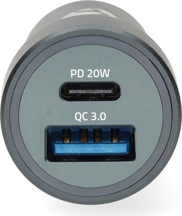 Nedis bílahleðslutæki USB-A/C