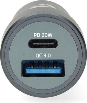 Nedis bílahleðslutæki USB-A/C
