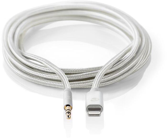 Nedis Lightning í Mini Jack snúra - 1 metri 