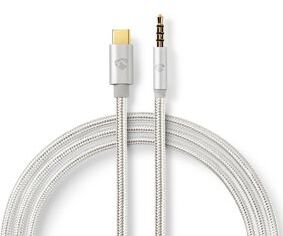 Nedis USB-C í Mini Jack snúra - 1 metri 