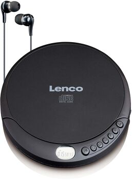 Lenco ferðageislaspilari - Svartur