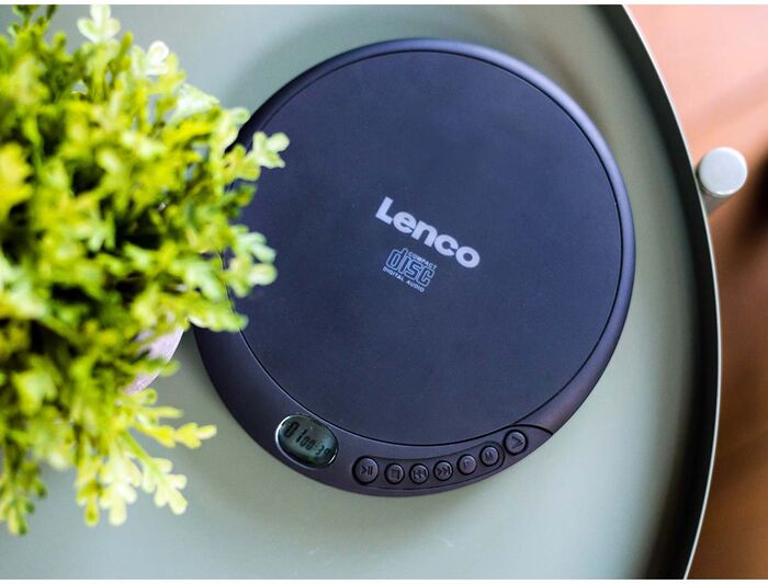 Lenco ferðageislaspilari - Svartur