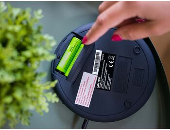 Lenco ferðageislaspilari - Svartur