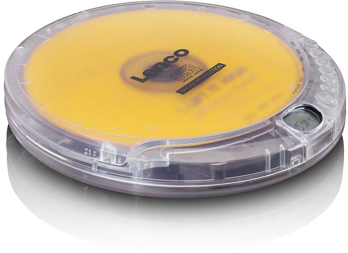 Lenco ferðageislaspilari - Glær