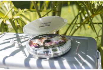 Lenco ferðageislaspilari - Glær