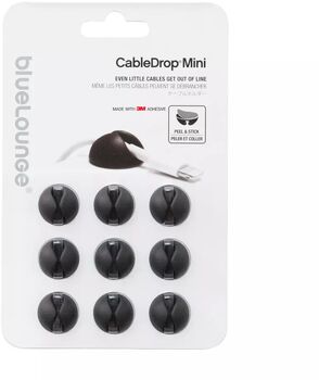 Bluelounge Mini snúruhaldari - 9 stk