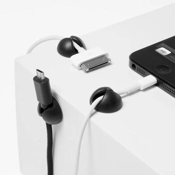 Bluelounge Mini snúruhaldari - 9 stk