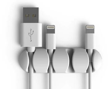 Bluelounge CableDrop Multi - Hvítt