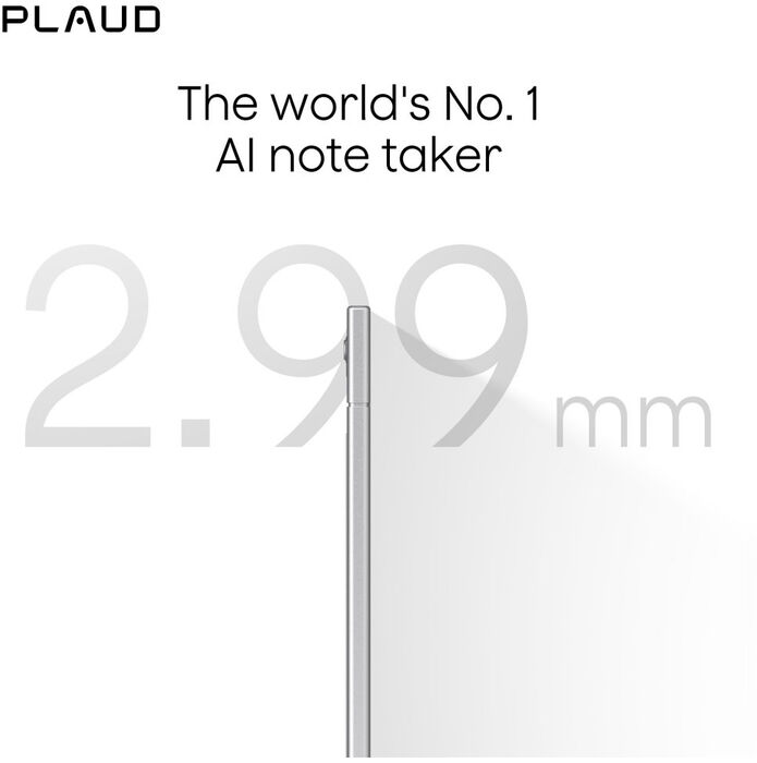 Plaud Note Pro vasahljóðritari - Svartur